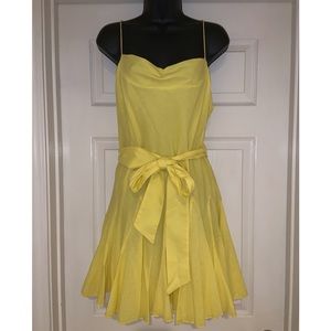 Alice + Olivia Yellow Dress NWT